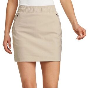 Eddie Bauer Rainier Pull On‎ Skort Pumice Plus 18